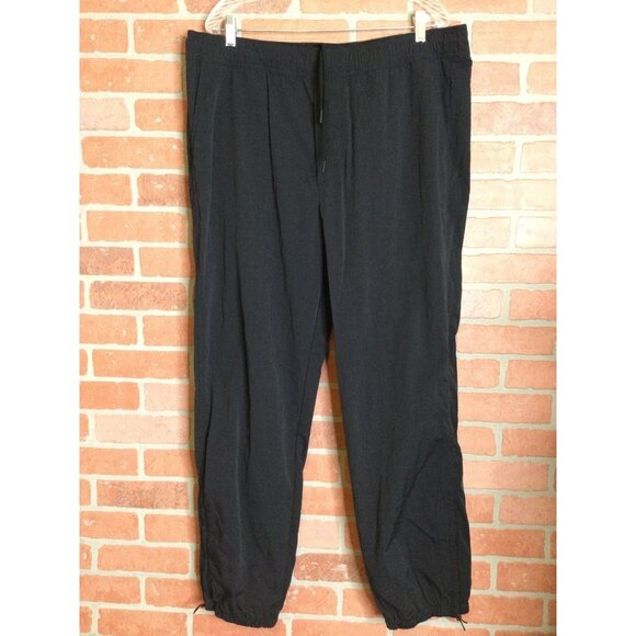 Calvin Klein Mens Athletic Pants Infinite Flex Waist Wrinkle Resistant Black XL